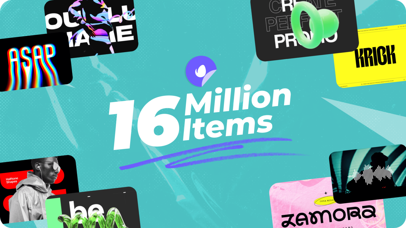 We hit over 16 million items on Elements
