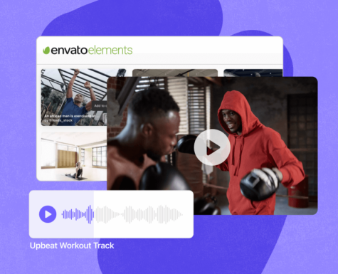 Promoting Elements Audio Featured in Video Templates