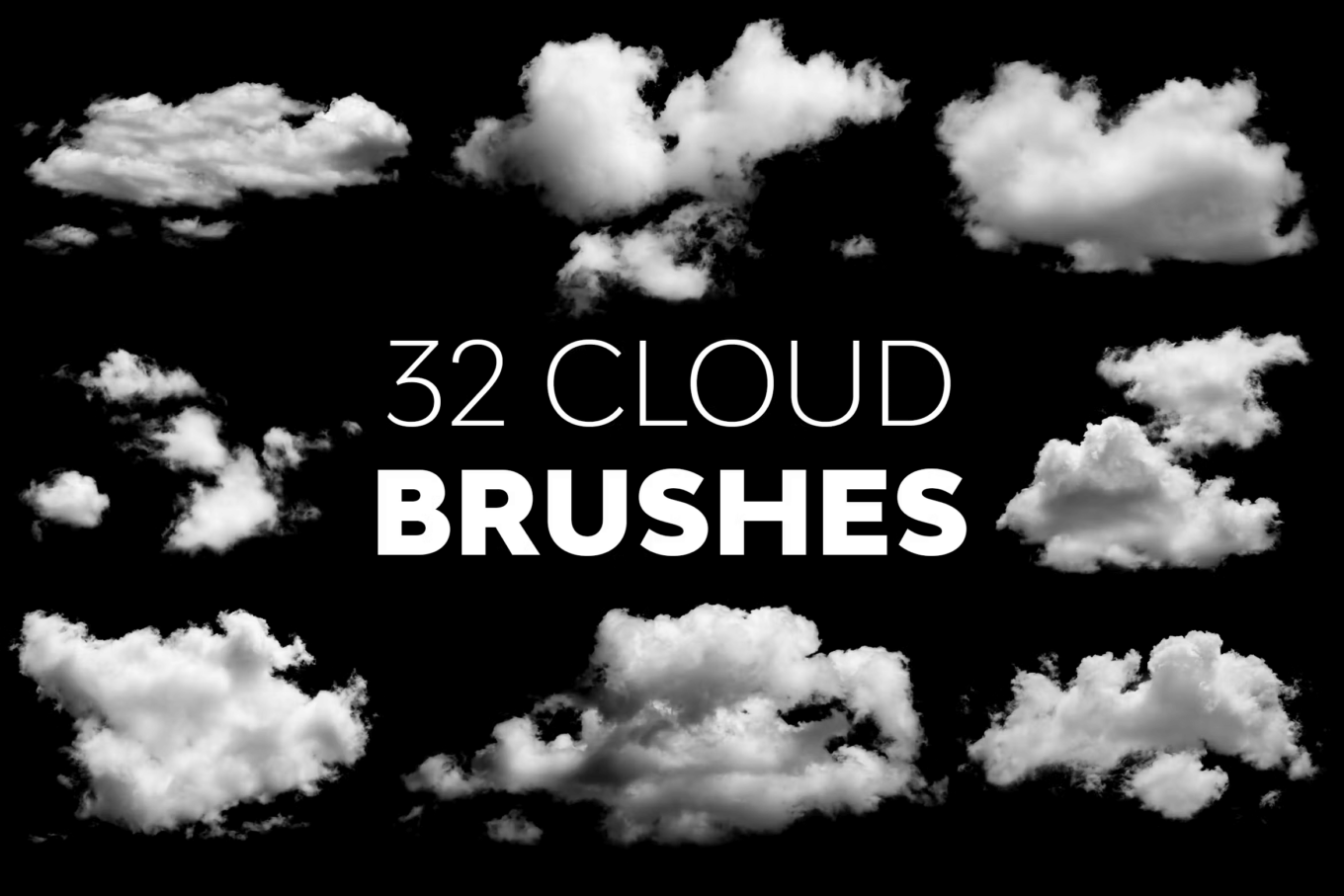 Cloud Brushes by UnicDesign