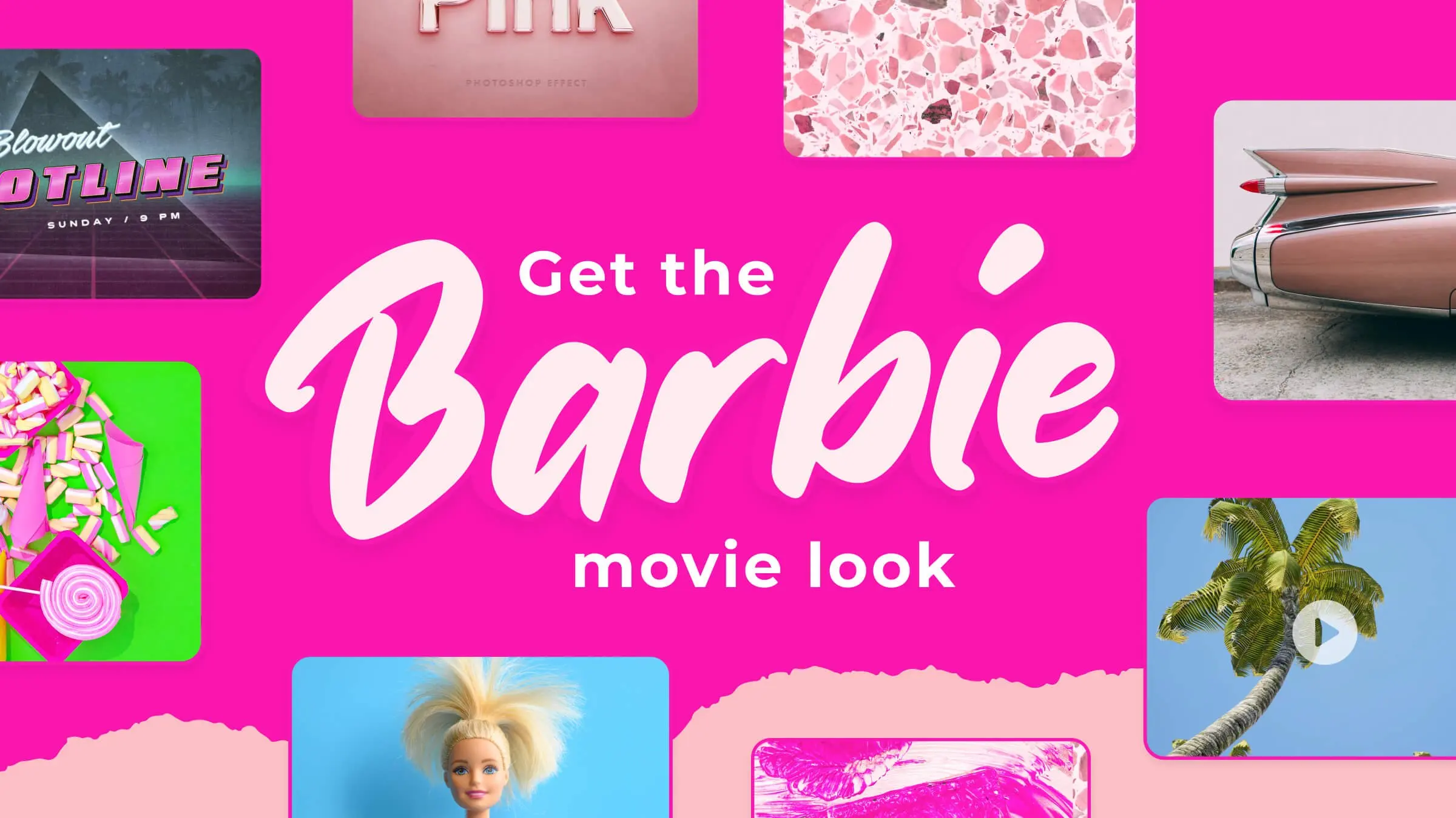 Get the barbie movie look
