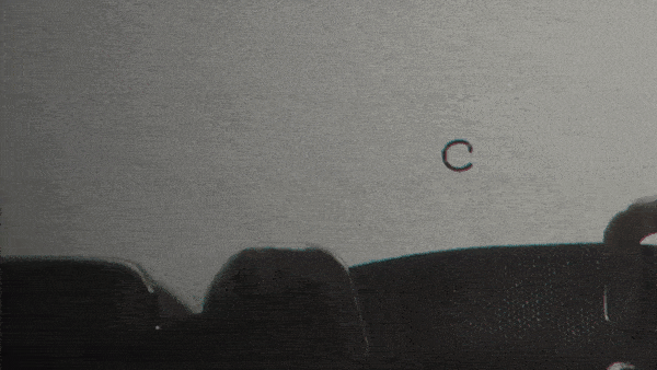 Typewriter writing "chapter 03". Gif of one of soundeleon's video templates.