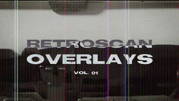 Retroscan Overlays Vol. 01 for Premiere Pro